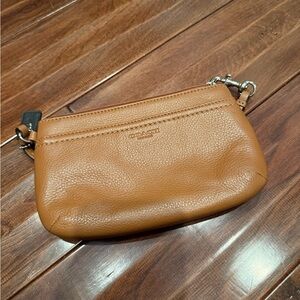 Coach Brown Leather Clutch
